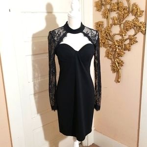 * Black lacey cocktail dress!!!*